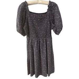 NWT Navy Floral Short Sleeve Dress Universal Thread